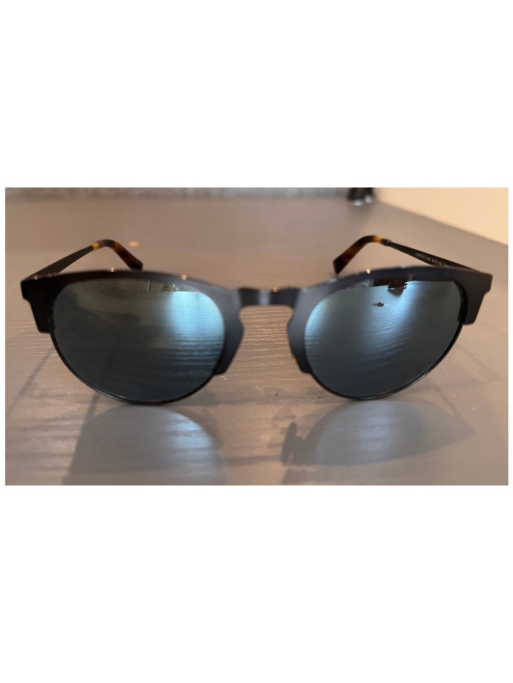 Rare Warby Parker Aldridge Polarized Mirrored Unisex Sunglasses Blue Lens EUC - Picture 3 of 12